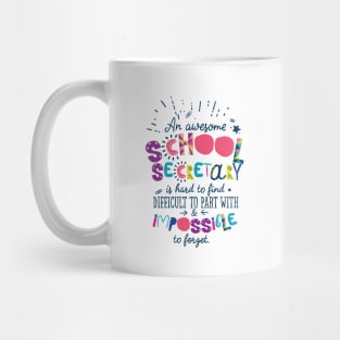 An Awesome School Secretary Gift Idea - Impossible to forget Mug